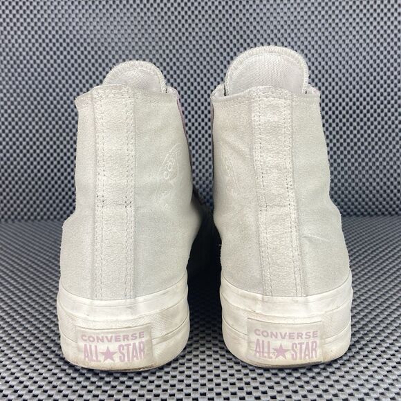Converse All Star Hi Lift Platform Sneakers Womens Size 8.5 Leather A05962C - Picture 11 of 13